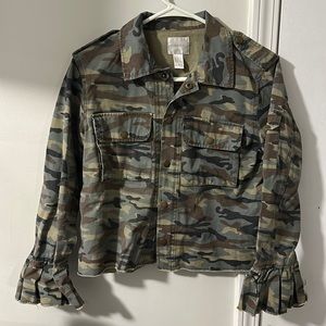 Camo Jean Jacket